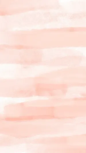 Soft Pink Watercolor Stripes Wallpaper