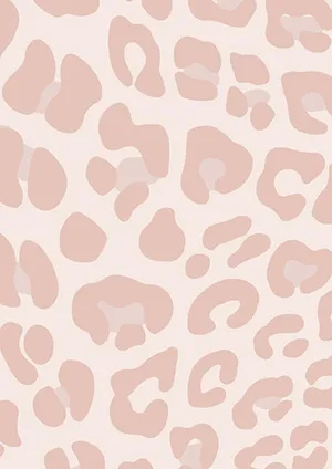Soft_ Tone_ Leopard_ Print_ Pattern Wallpaper