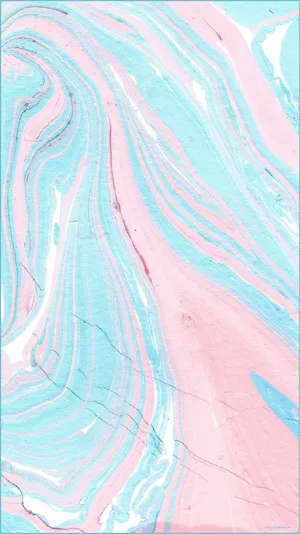 Soft Tones Of Pastel Blue And Pink Wallpaper