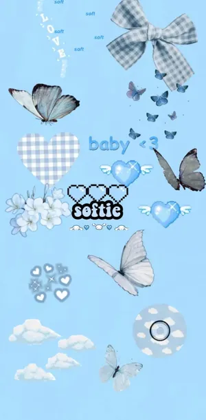 Softie Aesthetic Collage Wallpaper