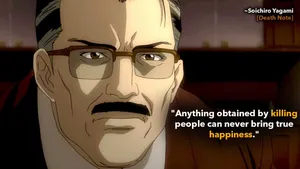 Soichiro Yagami - The Fearless Leader Wallpaper