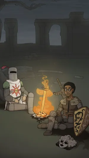 Solaire Of Astora - A Warrior Of Sunlight Wallpaper