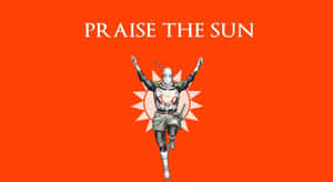 Solaire Of Astora In His Iconic Pose Wallpaper