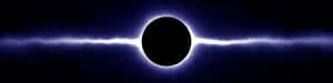 Solar Eclipse Dark Triple Monitor Wallpaper