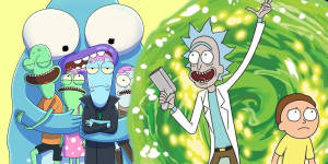 Solar Opposites Rick And Morty Portal Wallpaper