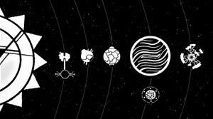 Solar System From Outer Wilds Wallpaper