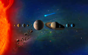 Solar_ System_ Panorama Wallpaper