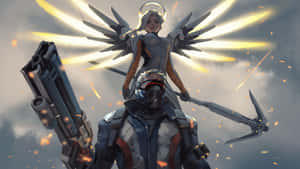 Soldier 76 Unleashing Ultimate Power Wallpaper