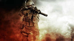 Soldier_in_ Combat_ Zone.jpg Wallpaper