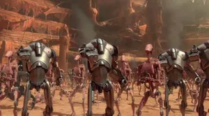 Soldiers At The Battle Of Geonosis Wallpaper
