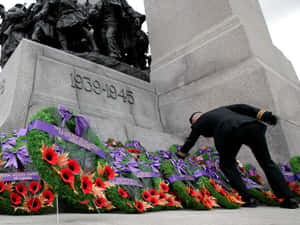 Soldiers In Honor - Remembrance Day Canada Wallpaper