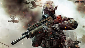 Soldiers Wage A War Of Tech-savvy Weapons And Skill In Call Of Duty: Black Ops 3 Wallpaper