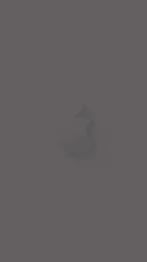 Solid Dark Grey Apple Logo Wallpaper