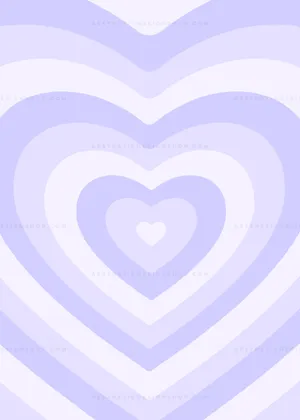 Solid Light Purple Heart Wallpaper