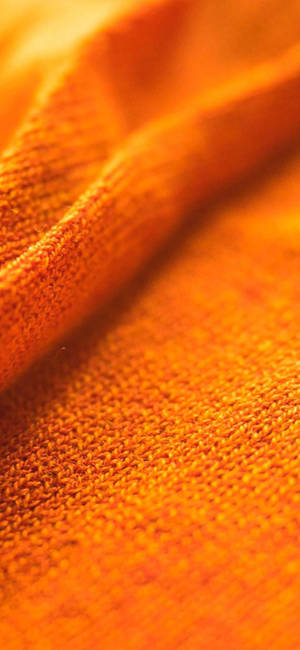 Solid Orange Fur Texture Iphone Wallpaper