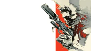 Solid Snake Metal Gear 4k Wallpaper