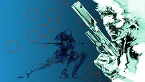 Solid Snake Metal Gear 4k Desktop Wallpaper