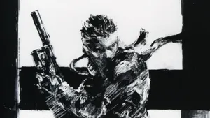 Solid Snake, The War Hero And Skilled Sniper Wallpaper