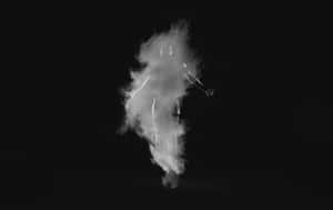 Somatic Minimalist Smoke Wallpaper