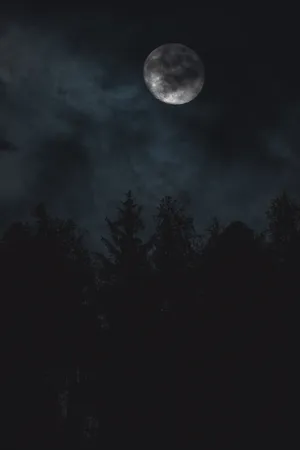 Somber Night Sky Wallpaper