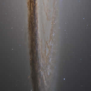 Sombrero Galaxy Edge On View Wallpaper