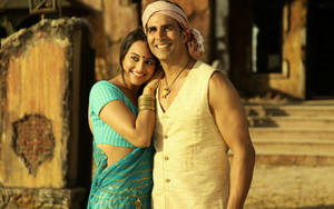 Sonakshi Sinha And Akshay Kumar Wallpaper