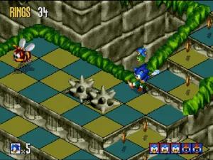 Sonic 3d Blast Frenzy Wallpaper