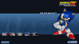 Sonic Adventure Hd - Action-packed Adventure With The Blue Hero Wallpaper