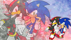 Sonic Adventure Hd - Action-packed And Vibrant Gameplay Scene Wallpaper