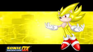 Sonic Adventure Hd - Sonic The Hedgehog In Action Wallpaper