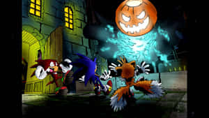Sonic Adventuring Through The Enigmatic Mystic Mansion Wallpaper