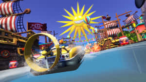 Sonic And All-stars Racing Transformed - High-speed Adventure Wallpaper