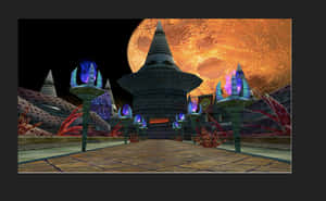 Sonic And Friends Exploring The Eerie Mystic Mansion Wallpaper