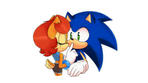 Sonic And Sally - The Ultimate Duo Wallpaper