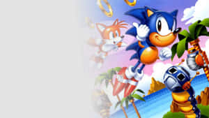 Sonic_and_ Tails_ Adventure_ Artwork Wallpaper