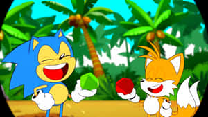 Sonic And Tails - The Ultimate Team Wallpaper