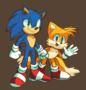 Sonic And Tails: Unbeatable Duo Wallpaper