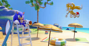 Sonic And Tails: Unstoppable Duo Wallpaper