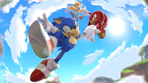 Sonic Art: A Symphony Of Speed Wallpaper