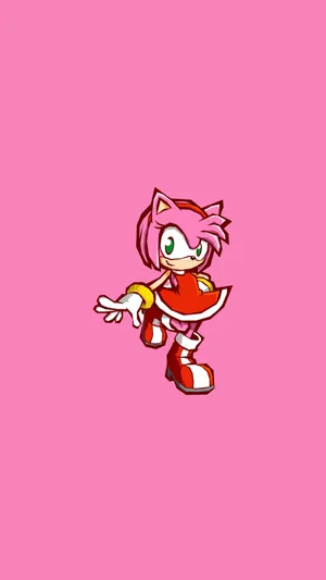 Sonic Battle Character Amy Rose Wallpaper
