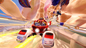 Sonic Battle Racers Exciting Match Wallpaper