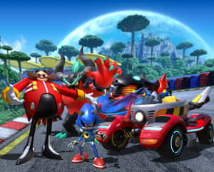 Sonic Battle Racers - High-speed Racing Action! Wallpaper