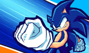 Sonic Battle Ready Stance Wallpaper
