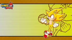 Sonic Battle Super Sonic Readyfor Action Wallpaper
