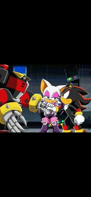 Sonic Characters Rouge Shadow E123 Omega Wallpaper