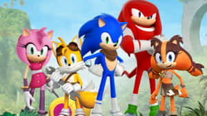 Sonic Dash Action-packed Race Wallpaper