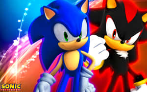 Sonic Dash In Action On A Thrilling Adventure Wallpaper