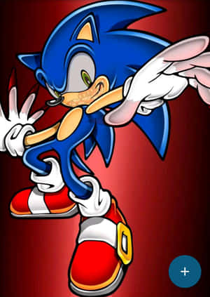 Sonic Dashing Through The World Wallpaper