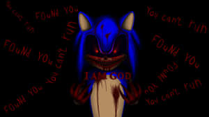 Sonic.exe - A Chilling Tale Of Revenge Wallpaper