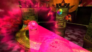 Sonic Exploring The Haunted Mystic Mansion Wallpaper